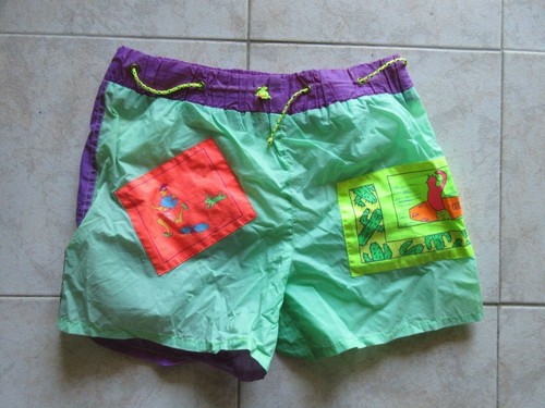 Short maillot bain vintage - maillot, de